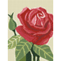 Роза Алмазная вышивка мозаика Гранни