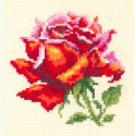 Красная роза Набор для вышивания Чудесная игла