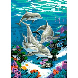Подводный мир Алмазная вышивка (мозаика) Iteso