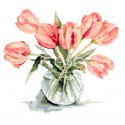Нежные тюльпаны Алмазная вышивка (мозаика) Iteso