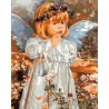  Тихий ангел Раскраска по номерам на холсте Живопись по номерам KTMK-60868