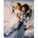 Светлые ангелочки Алмазная вышивка (мозаика) Iteso