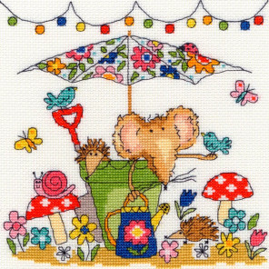  Мышка в саду Набор для вышивания Bothy Threads XSW8