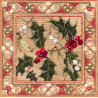  Holly & Mistletoe Набор для вышивания Derwentwater Designs  IM407