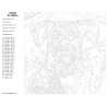 Контрольный лист Пинчер Карл Раскраска картина по номерам на холсте ETS139-100x100