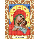 Богородица Корсунская Ткань для вышивания с нанесенным рисунком Божья коровка