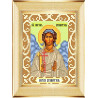Пример оформления в рамку Ангел Хранитель Ткань для вышивания с нанесенным рисунком Божья коровка 0093