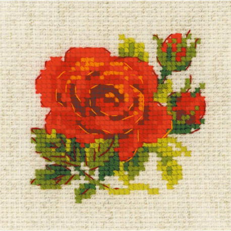  Розочка Набор для вышивания Риолис 1843
