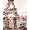  Подружки в Париже Раскраска картина по номерам на холсте Z-GX30103