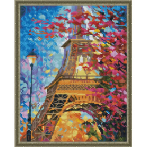 Эйфелева башня Алмазная вышивка мозаика на подрамнике