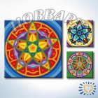 Мандала 009 Раскраска по номерам акриловыми красками на холсте Hobbart