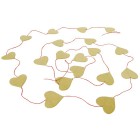 Сердечки гирляда Заготовка из папье-маше Decopatch 