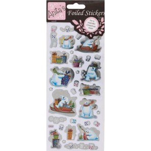 Полярные медведи Стикеры для скрапбукинга, кардмейкинга Docrafts