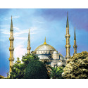 Голубая мечеть Алмазная мозаика на подрамнике