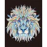  Этнический лев Алмазная мозаика на подрамнике LG213
