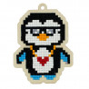  Арктический пингвин Алмазная мозаика подвеска Гранни Wood W0357