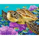 Морская черепаха Алмазная вышивка мозаика Гранни
