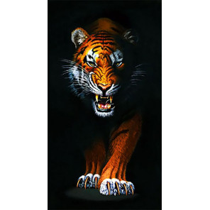  Преследующий тигр Алмазная вышивка мозаика Гранни AG2408