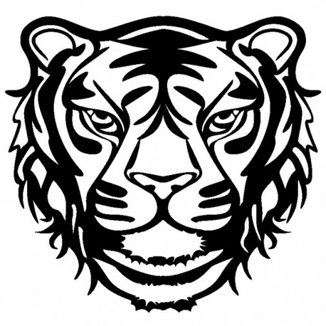 Тигр Трафарет-силуэт Marabu ( Марабу )