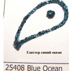 25408 Глиттер синий океан Краска по ткани Fashion Dimensional Fabric Paint Plaid