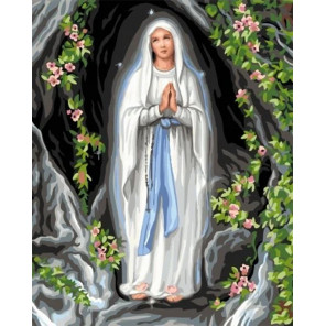  Дева Мария Раскраска картина по номерам на холсте GX33229