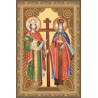  Икона святых Константина и Елены Алмазная вышивка мозаика на подрамнике CDX057