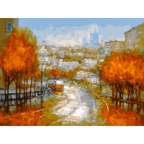  Осенняя симфония Раскраска картина по номерам на холсте 348-AS