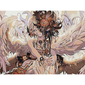  Ангел Раскраска картина по номерам на холсте AAAA-FIR114-75x100