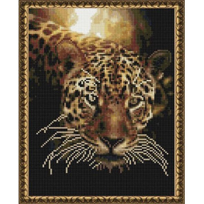  Гепард на закате Алмазная вышивка мозаика на подрамнике EQ10367
