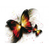  Утренние бабочки Алмазная частичная вышивка (мозаика) Molly KM0881