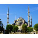 Стамбул. Голубая мечеть Алмазная мозаика вышивка на подрамнике Molly