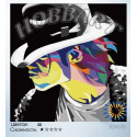 Майкл Джексон Раскраска по номерам на холсте Hobbart Lite
