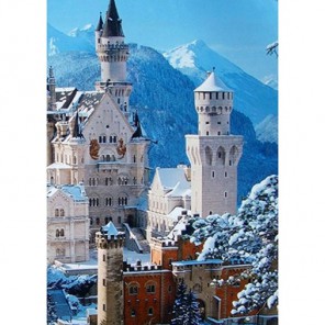 Зимний замок Алмазная вышивка (мозаика) Гранни