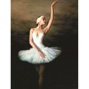 Балерина Алмазная вышивка (мозаика) Гранни