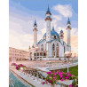  Мечеть Кул-Шариф в Казани Раскраска картина по номерам на холсте МСА623
