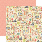 Игра С днем рождения! Бумага двусторонняя для скрапбукинга, кардмейкинга ScrapBerry's