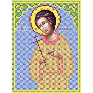  Святой Артемий Канва с рисунком для вышивки бисером ТКБИ 5093