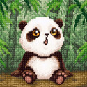 Малыш-панда Алмазная вышивка мозаика BrilliArt