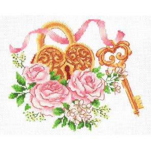  Ключ к счастью Набор для вышивания Многоцветница МКН 34-14