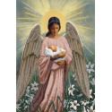 В руках ангела Ткань с нанесенным рисунком для вышивки бисером Конек