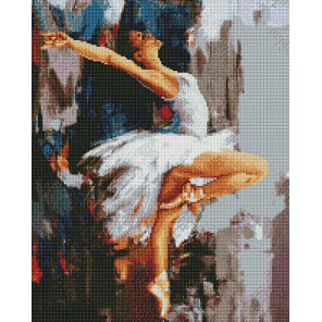  Балерина Алмазная мозаика вышивка на подрамнике GF4669
