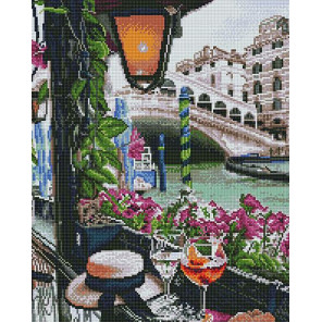  Завтрак в Венеции Алмазная мозаика вышивка на подрамнике GF4368