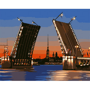  Развод мостов Раскраска картина по номерам на холсте GX7573