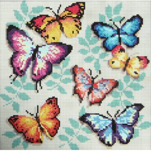 Танец бабочек Алмазная вышивка (мозаика) Sophiebeauty
