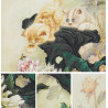  Коты и пионы Набор для вышивания XIU Crafts 2031101