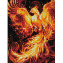 Огненный феникс Алмазная вышивка мозаика Алмазная живопись