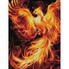  Огненный феникс Алмазная вышивка мозаика АЖ-1853