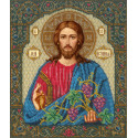 Иисус Христос – Лоза истинная Набор для частичной вышивки бисером Русская искусница