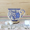 Пример вышитой работы Время пить чай Набор для вышивания на деревянной основе МП Студия О-011