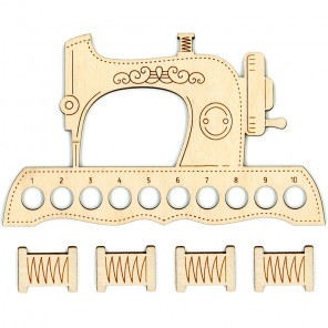  Швейная машинка Органайзер и бобины для ниток мулине ОР-037